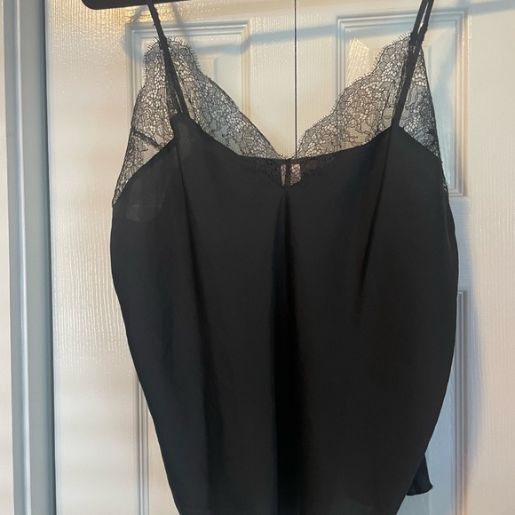Victoria's Secret Tops - Victoria's Secret Black Lace Camisole